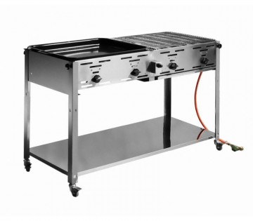Hendi gasbarbecue hendi 154908 grill master quatro